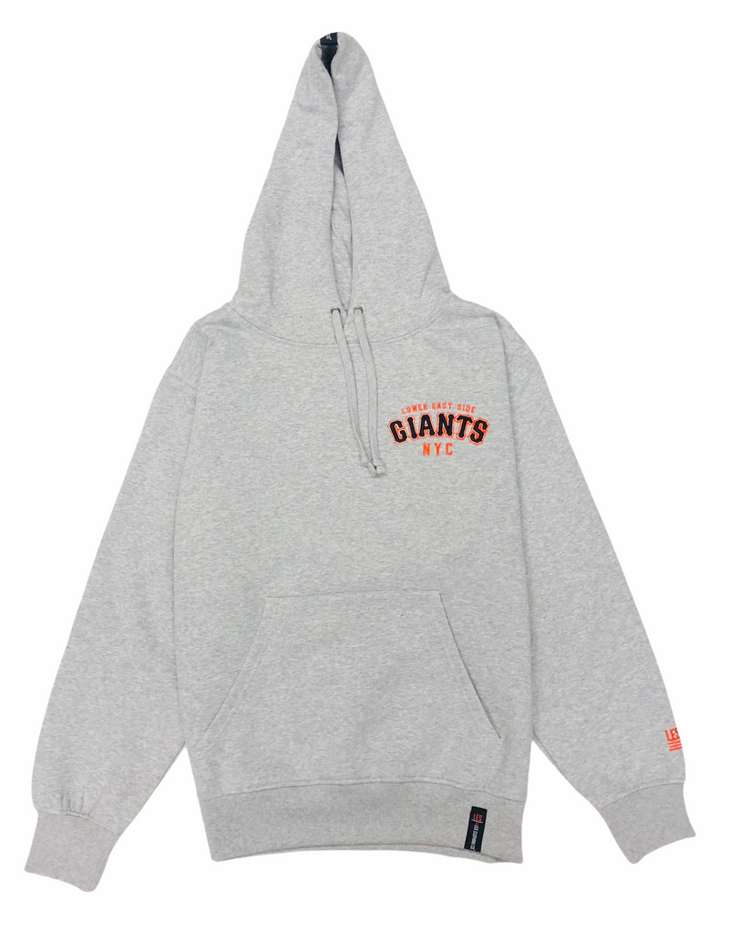 Grey top giants hoodie